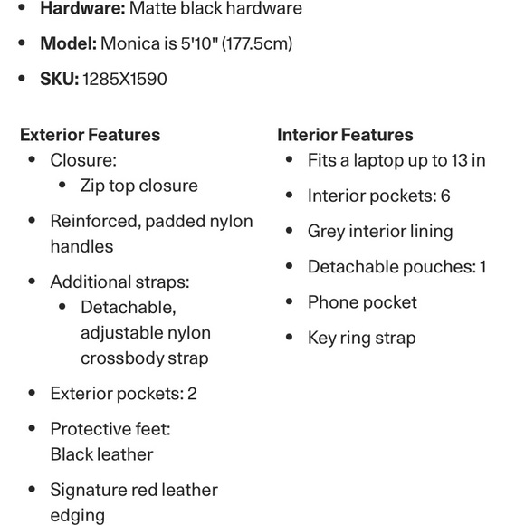 MZ Wallace Black Sutton Deluxe in size Medium. New with attached tag… - Picture 13 of 15